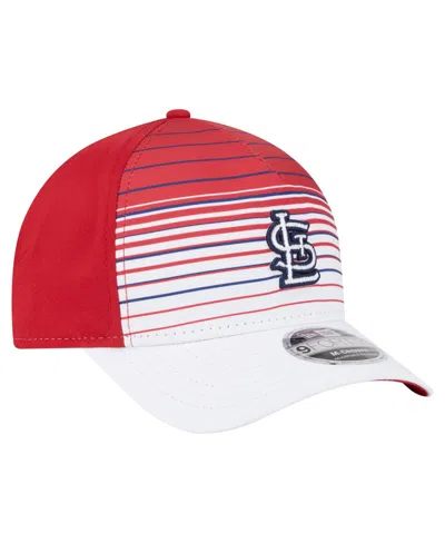 New Era Men's Red St. Louis Cardinals Gradient 9forty M-crown Adjustable Hat