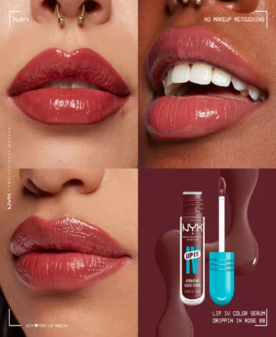 Nyx Professional Makeup Lip Iv Hydrating Gloss Serum