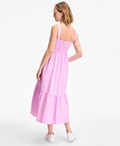 On 34th Women's Tiered Midi Dress, Exclusively At Macy's In Purple