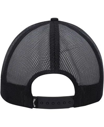 Billabong Men's Black Stacked Trucker Snapback Hat