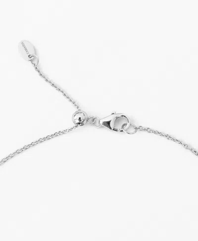 Kamaria Butterfly Necklace With Lab-grown Opal In Sterling Silver