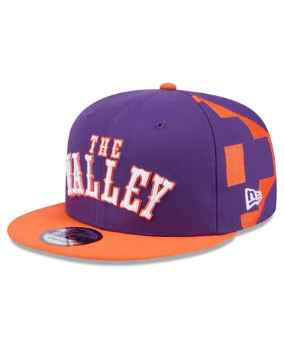 New Era Big Boys And Girls Purple Phoenix Suns 2024/25 City Edition 9fifty Snapback Hat In Purple