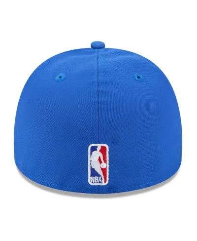 New Era Men's Blue Dallas Mavericks 2025 Nba Draft A-frame 59fifty Fitted Hat