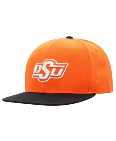 Top Of The World Big Boys And Girls Orange Oklahoma State Cowboys Victory Maverick Snapback Hat In Orange