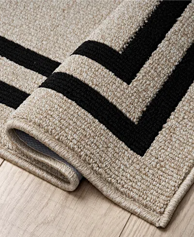 Jean Pierre New York Jean Pierre Double Line Border Tufted