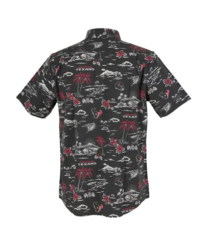 Reyn Spooner Navy Chicago Bears Kekai Performance Button-down Shirt In Black