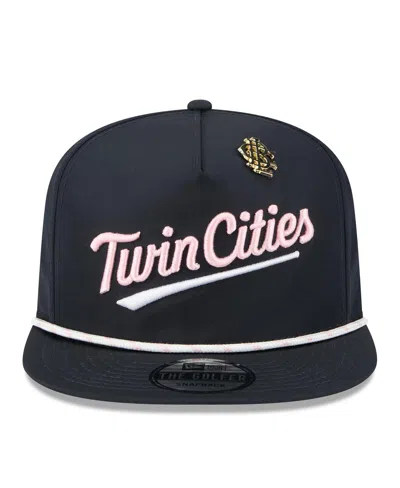 New Era Men's Navy Minnesota Twins 2025 Big League Chew Golfer Snapback Hat