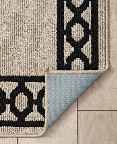 Jean Pierre New York Jean Pierre Christine Trellis Border Tufted Runner Rug, 26" X 96"