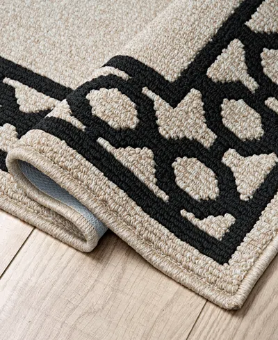 Jean Pierre New York Jean Pierre Christine Trellis Border Tufted Runner Rug, 26" X 96"