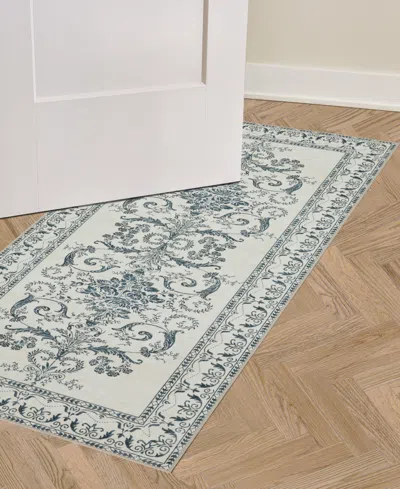 Laura Ashley Imagine Printed Chenille 2-pc. Runner Rug Set In Gray
