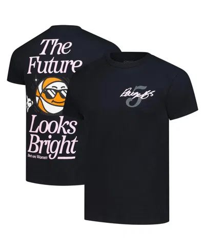 Kür8ted Men's And Women's Paige Bueckers Black Dallas Wings The Future Looks Bright T-shirt
