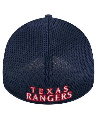 New Era Big Boys And Girls Royal Texas Rangers Camo 39thirty Flex Hat In Blue