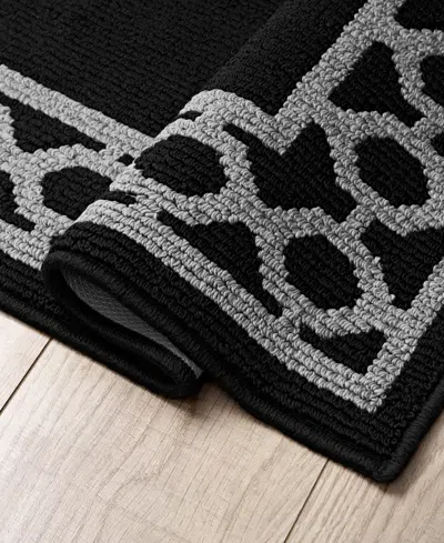 Jean Pierre New York Jean Pierre Christine Trellis Border Tufted Runner Rug, 26" X 72"