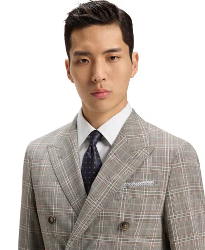 Hugo Boss Boss By  Men's Silk Jacquard Patterned Tie