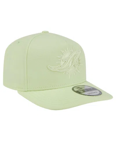 New Era Men's Light Green Miami Dolphins Color Pack 9fifty Snapback Hat