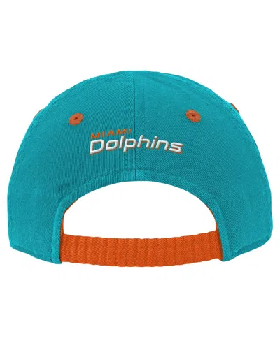 Outerstuff Baby Boys And Girls Aqua Miami Dolphins Team Slouch Flex Hat In Green