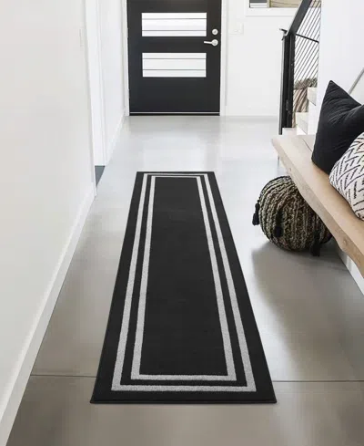 Jean Pierre New York Jean Pierre Double Line Border Tufted