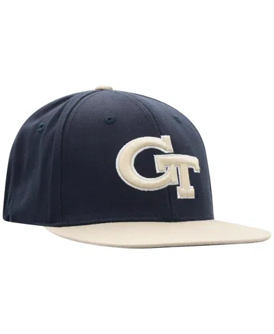 Top Of The World Big Boys And Girls Navy Georgia Tech Yellow Jackets Victory Maverick Snapback Hat In Blue