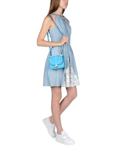 Shop Proenza Schouler Handbags In Turquoise