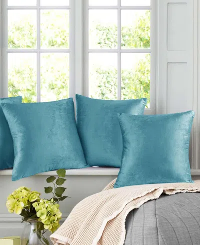 Nestl Elegant Velvet Removeable Cover 2-pack Decorative Pillows, 26" X 26"