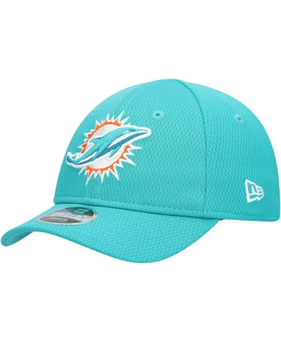 New Era Toddler Aqua Miami Dolphins Main 9forty Adjustable Hat In Green