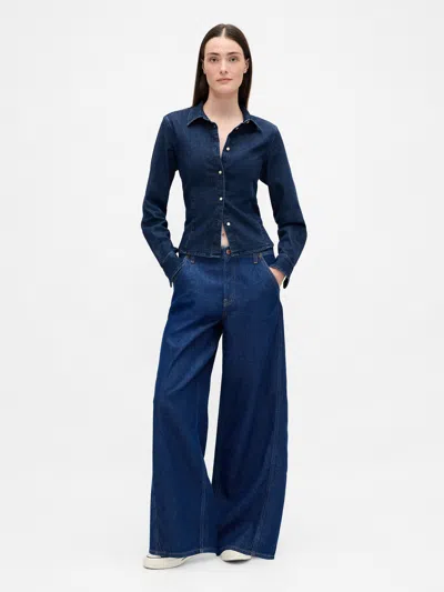 Gap Mid Rise Ultrasoft Baggy Jeans