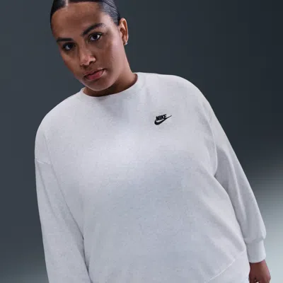 Nike Women's  Sportswear Club Fleece Loose Crew-neck Sweatshirt (plus Size)