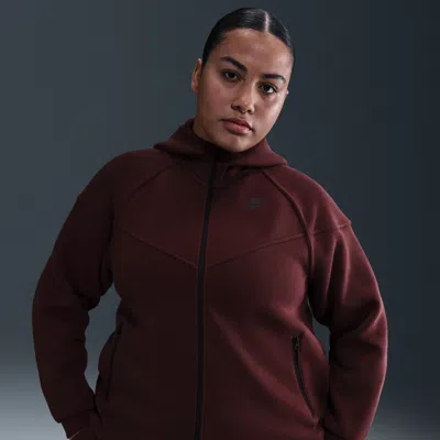 Nike Women's  Sportswear Tech Fleece Windrunner Full-zip Hoodie (plus Size)
