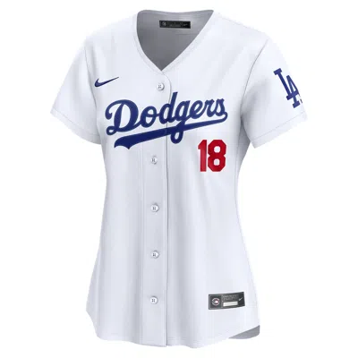 Nike Yoshinobu Yamamoto Los Angeles Dodgers Womenâs  Women's Dri-fit Adv Mlb Limited Jersey