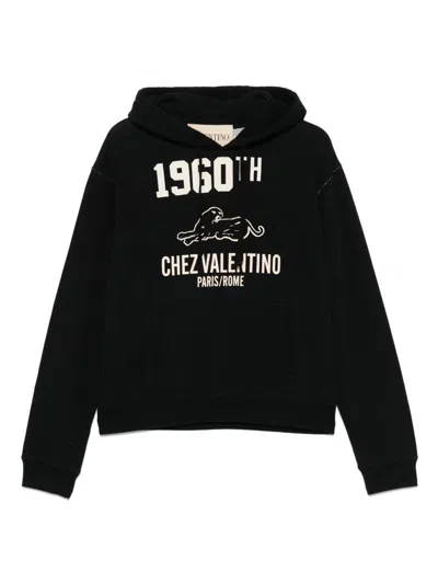 Valentino Cotton Fabric Sweatshirt With Comfortable Fit