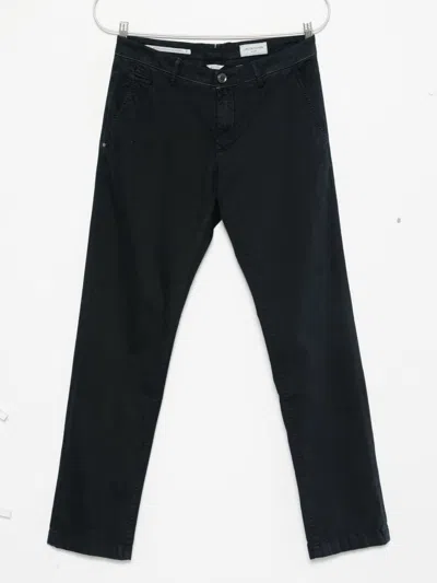Jacob Cohen Slim Waist Denim Trousers With Pockets