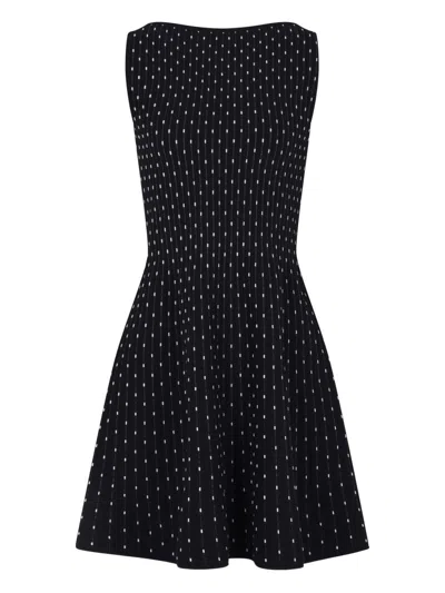 Emporio Armani Dotted Short Dress