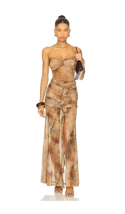 Superdown Kleid In Brown