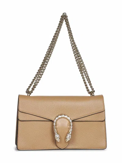 Gucci Women Medium Dionysus Shoulder Bag In Neutral