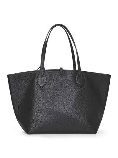 Gucci Black  Totissima Large Reversible Tote Bag
