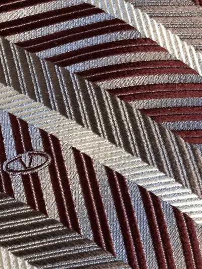 Pre-owned Valentino Garavani  Jacquard Silk Tie