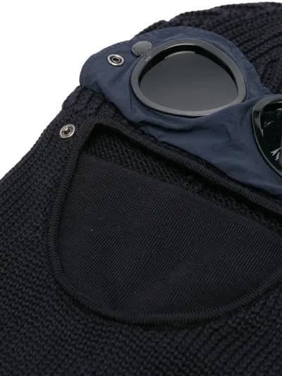 C.p. Company Blue Hats In Black