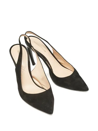 Pre-owned Nicholas Kirkwood  95mm Slingback Pumps In Black