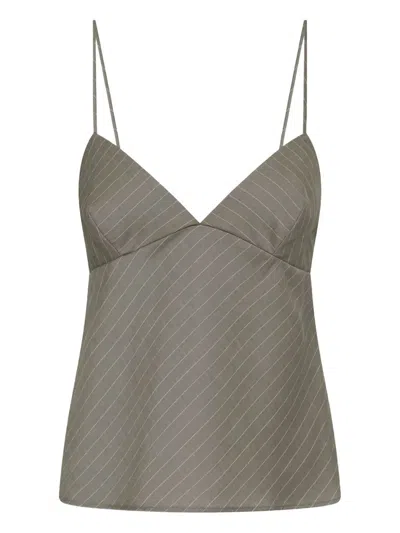 St Agni Pinstripe Cami Top