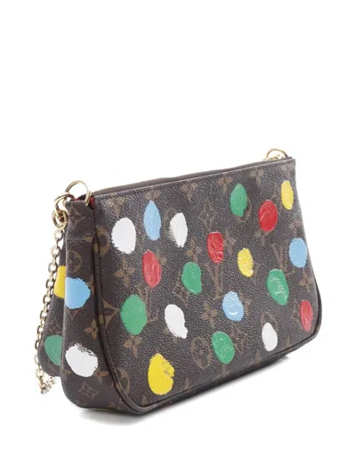 Pre-owned Louis Vuitton 2021s X Yayoi Kusama Mini Pochette Accessoires Bag