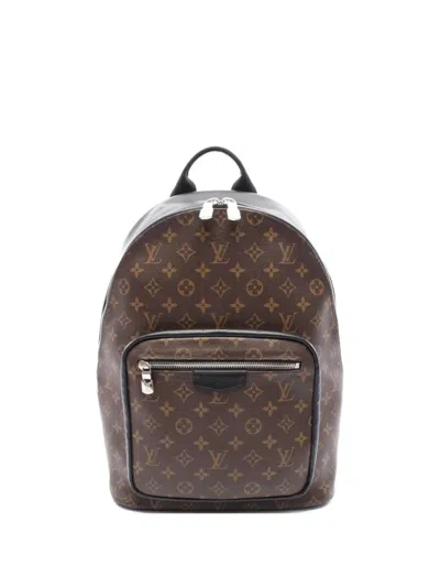 Pre-owned Louis Vuitton 2020 Josh Nv Backpack In Brown