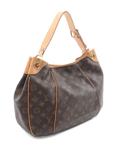 Pre-owned Louis Vuitton 2010 Galliera Pm Bag In Brown