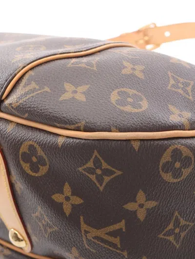 Pre-owned Louis Vuitton 2010 Galliera Pm Bag In Brown