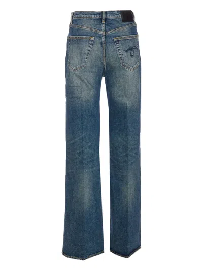 R13 Charlotte Jeans In Blue