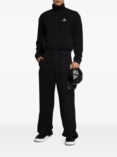 Amiri Drawstring Track Pants In Black
