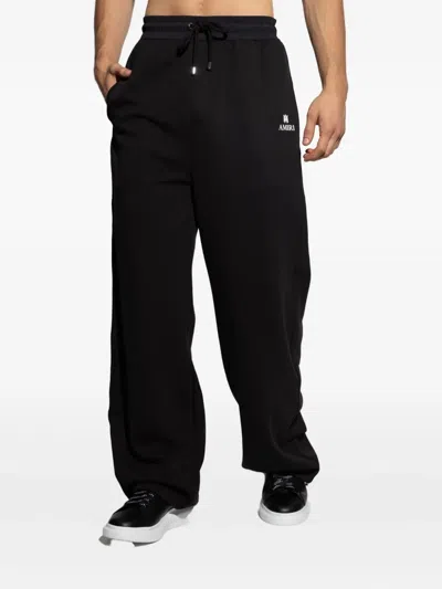 Amiri Drawstring Track Pants In Black