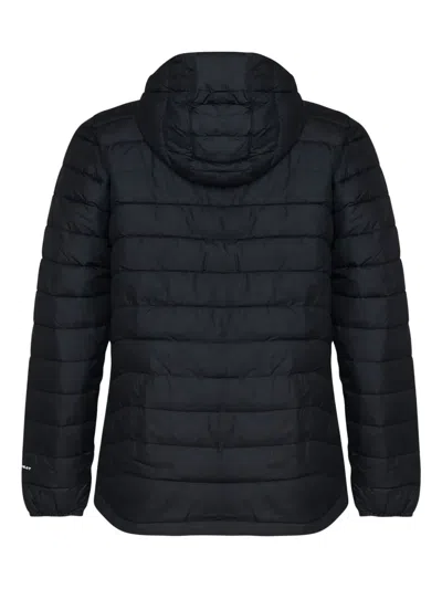 Columbia Quilted Hooded Jacket In Black