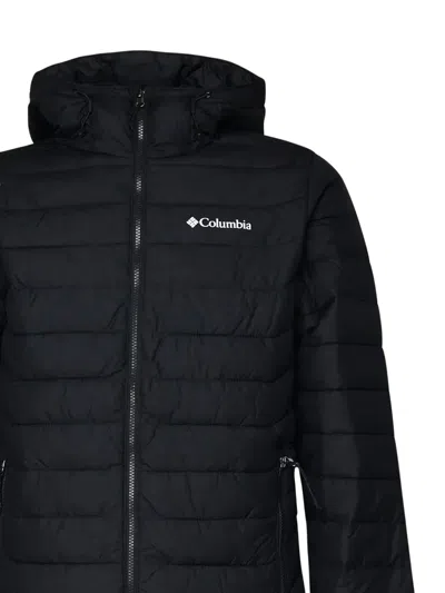 Columbia Quilted Hooded Jacket In Black