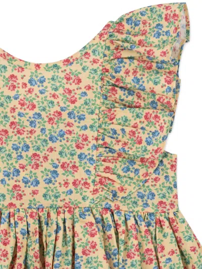 Konges Sløjd Ruffle-bow Dress In Green