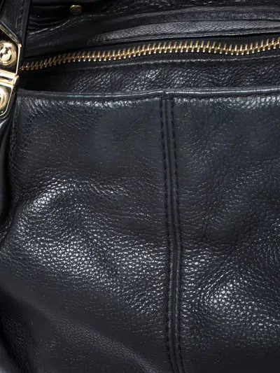 Pre-owned Michael Kors Vintage Leather Studs Shoulder Bag In Black